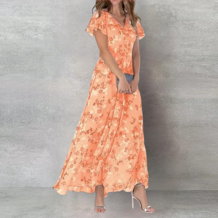 Gabriella - Floral Summer Maxi Dress