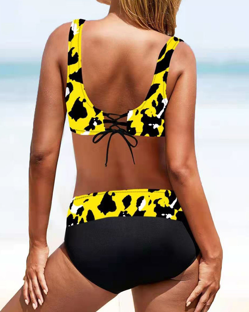 Muriel - Bright Abstract Bikini Set