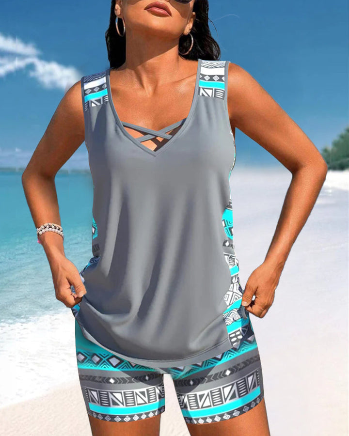 Muriel - Breezy Tankini Shorts
