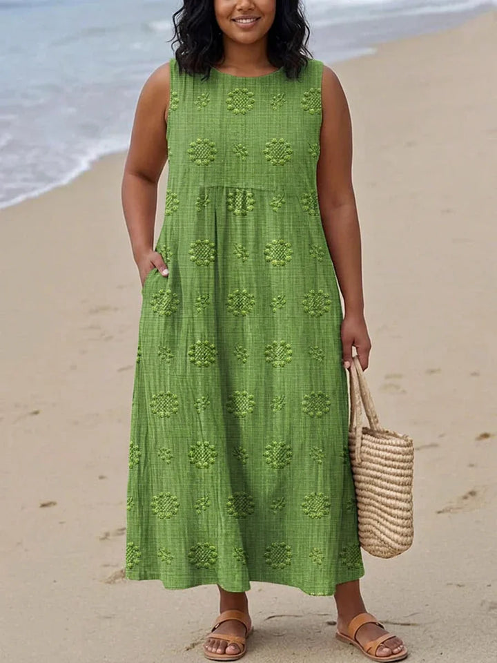 Sandra - Elegant Sleeveless Dress