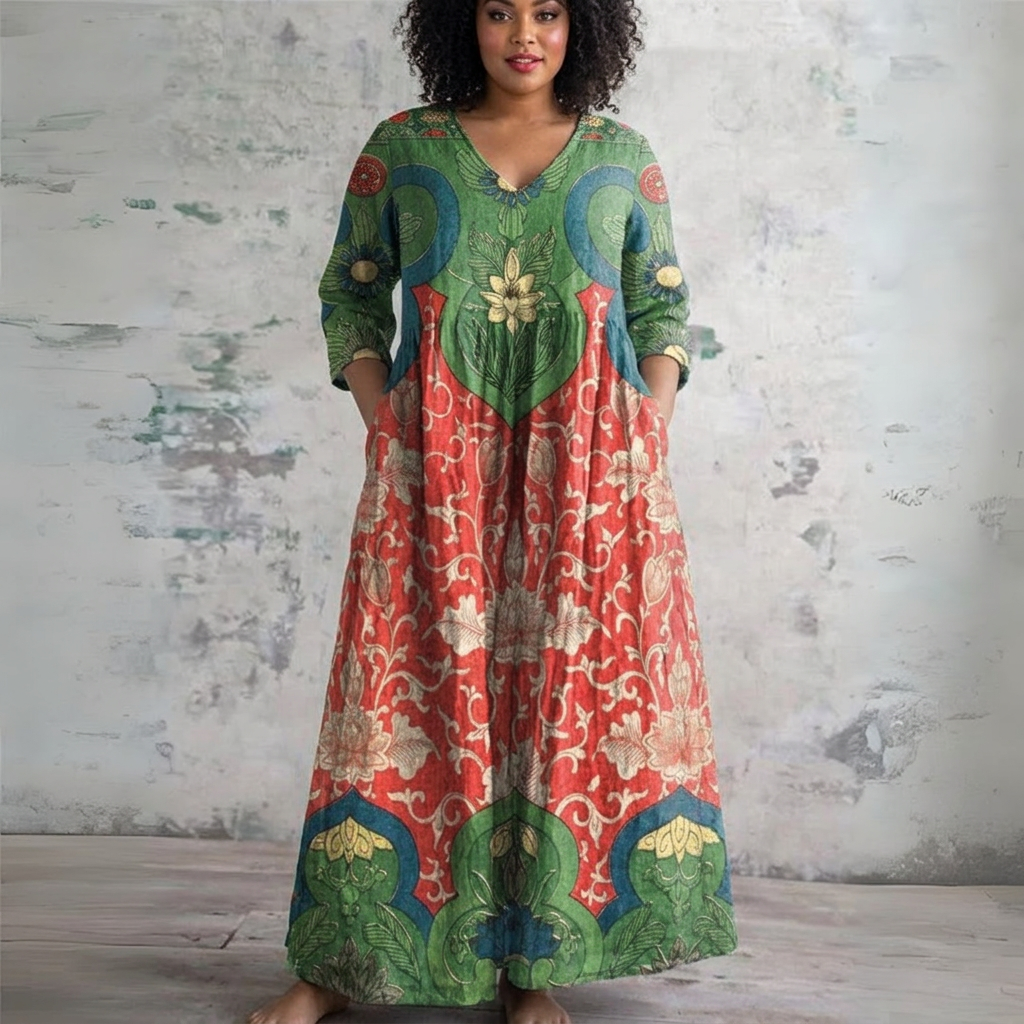 Rebecca - Relaxed Boho Maxi Dress