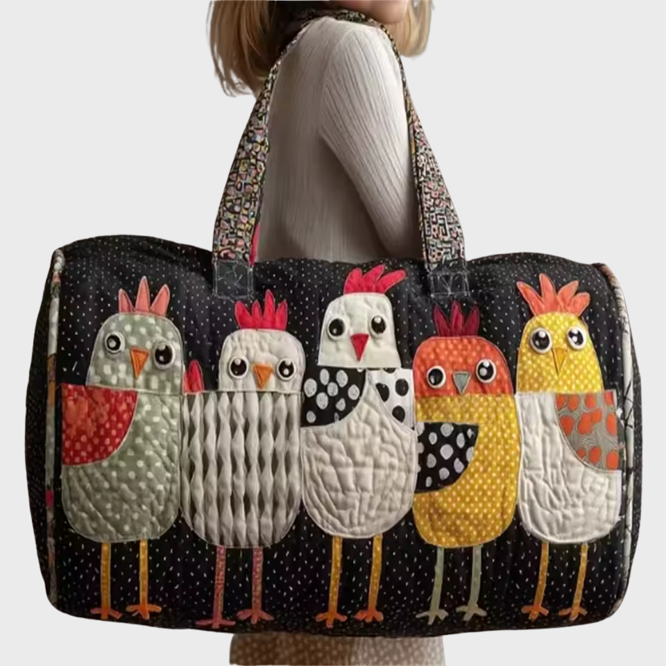 Colleen | Handmade Soft Traveller Bag