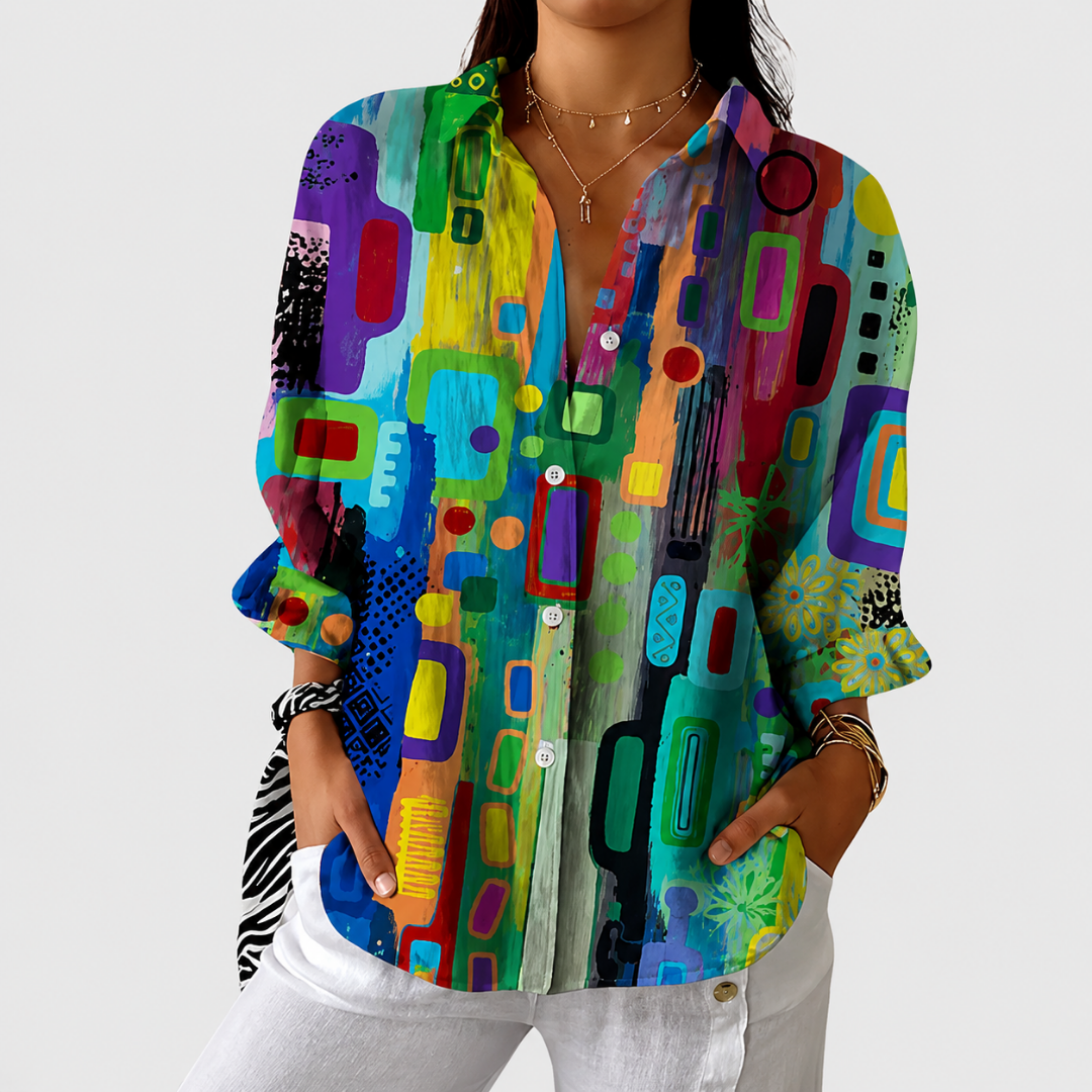 Judith - Artistic Pattern Shirt