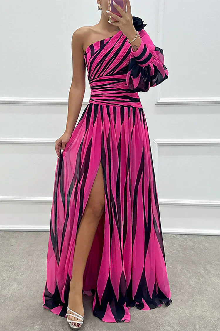 Juliana - Elegant Slit Maxi Dress