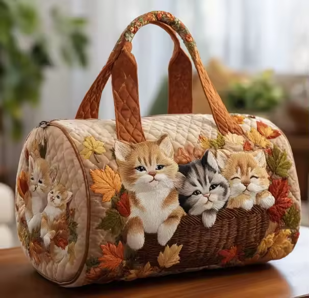 Doris | Handmade Soft Traveller Bag