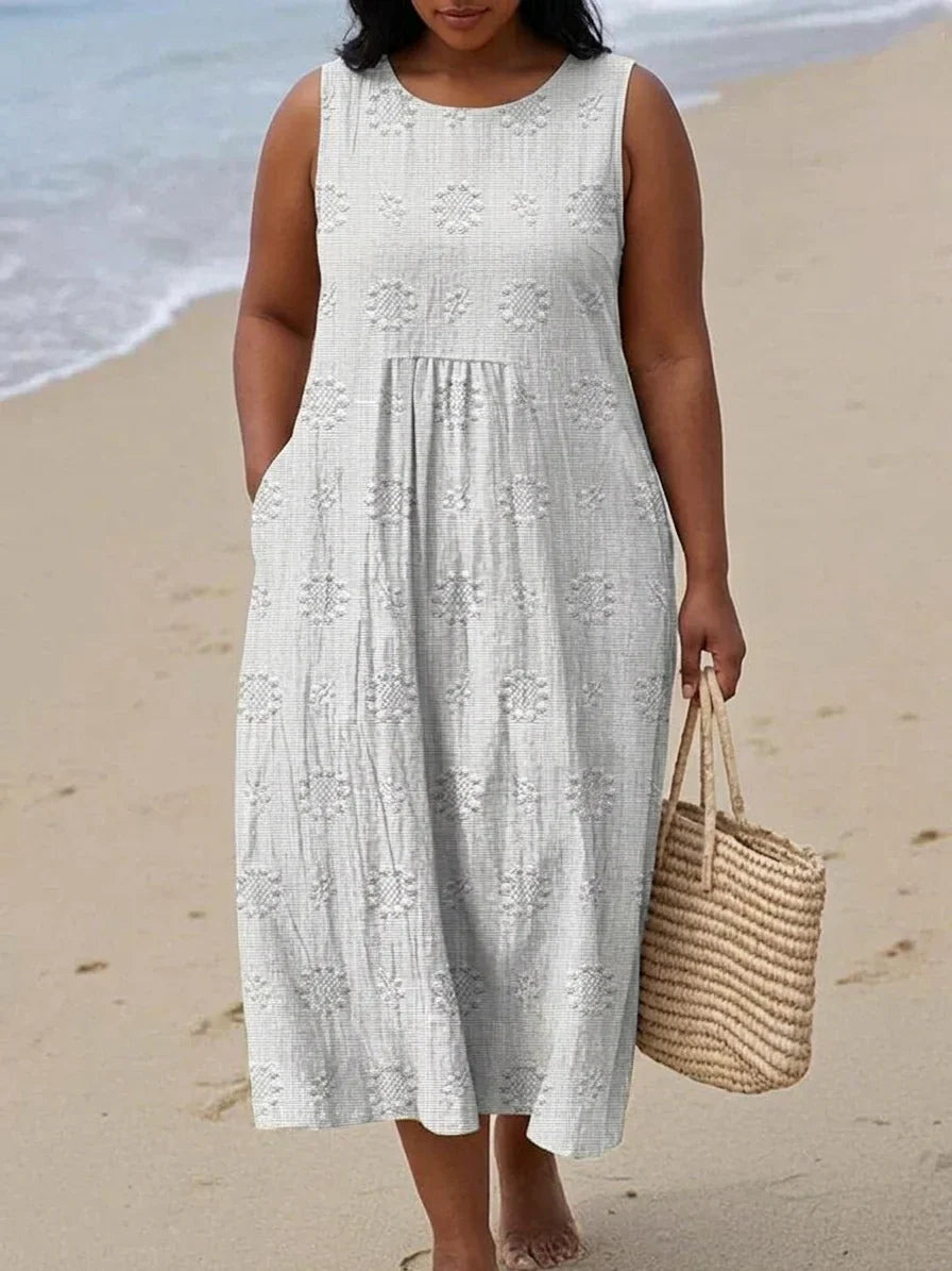 Sandra - Elegant Sleeveless Dress