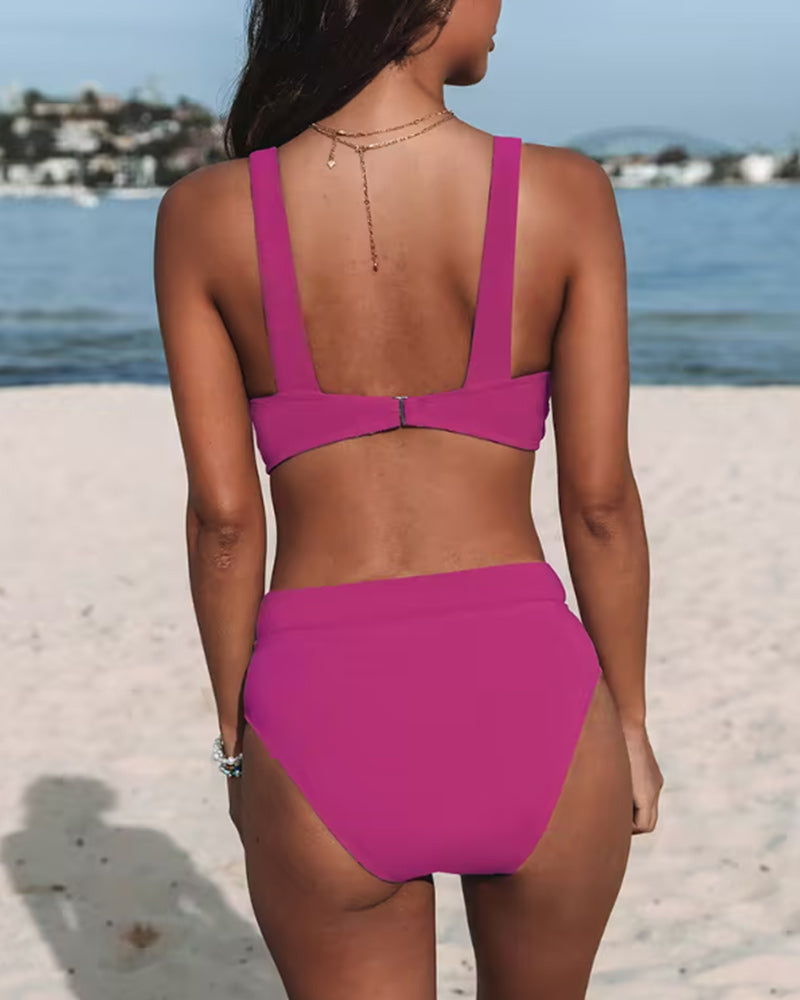 Brenda - Classic High-Waist Bikini