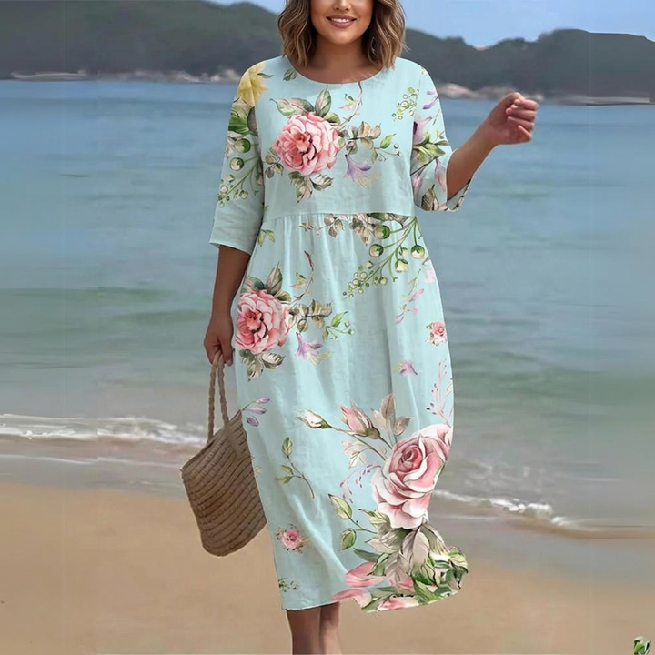Donna - Soft Floral Day Dress