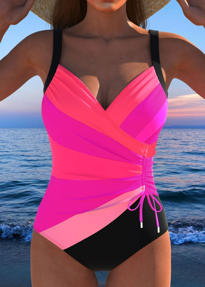 Charice - Multicolor Wrap Swimsuit