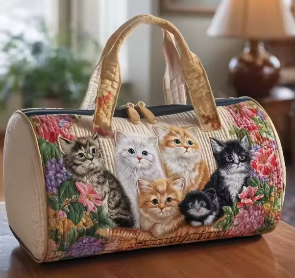 Alice | Handmade Soft Traveller Bag