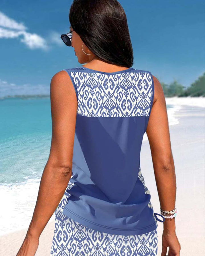 Evelyn - Breezy Tankini Shorts