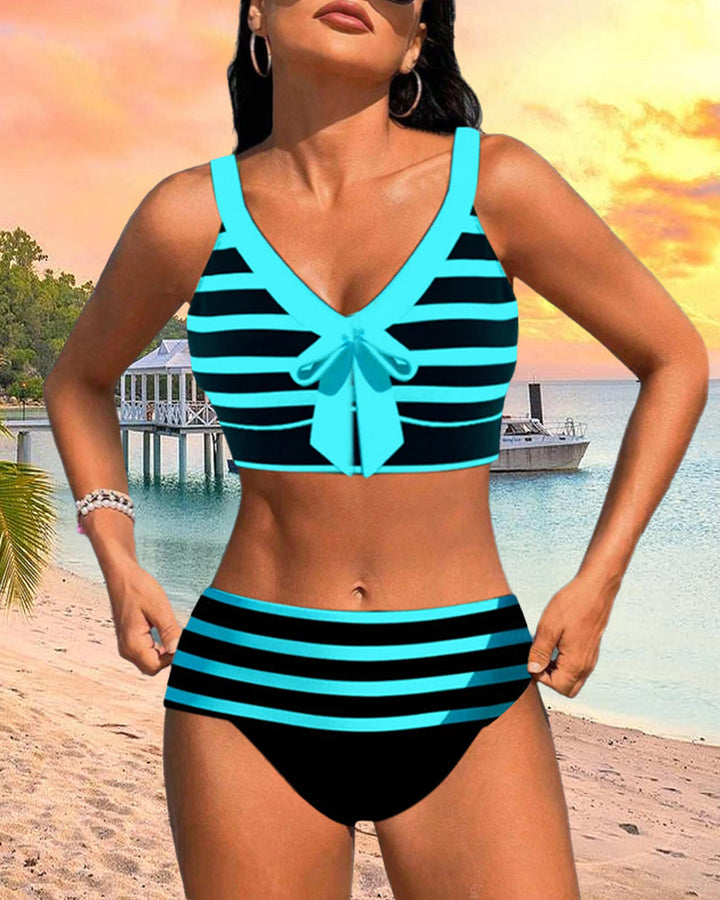 Thelma - Classic Striped Bikini Set