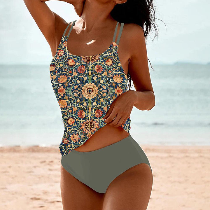 Estelle - Printed Coastal Swim Set