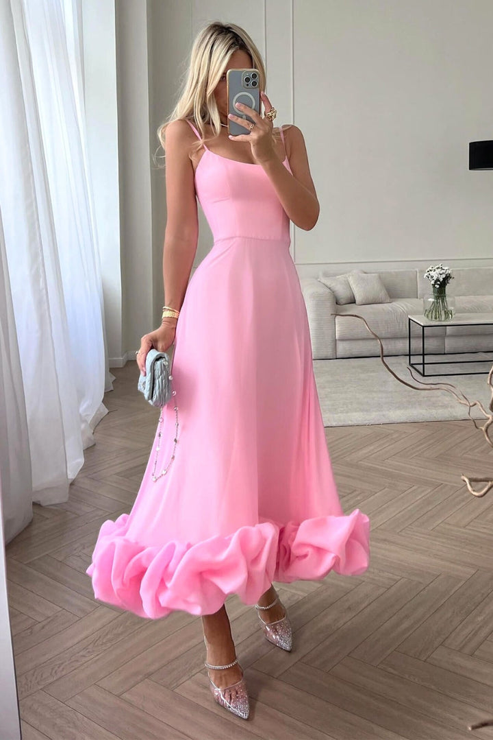 Delores - Flowy Ruffle Maxi Dress