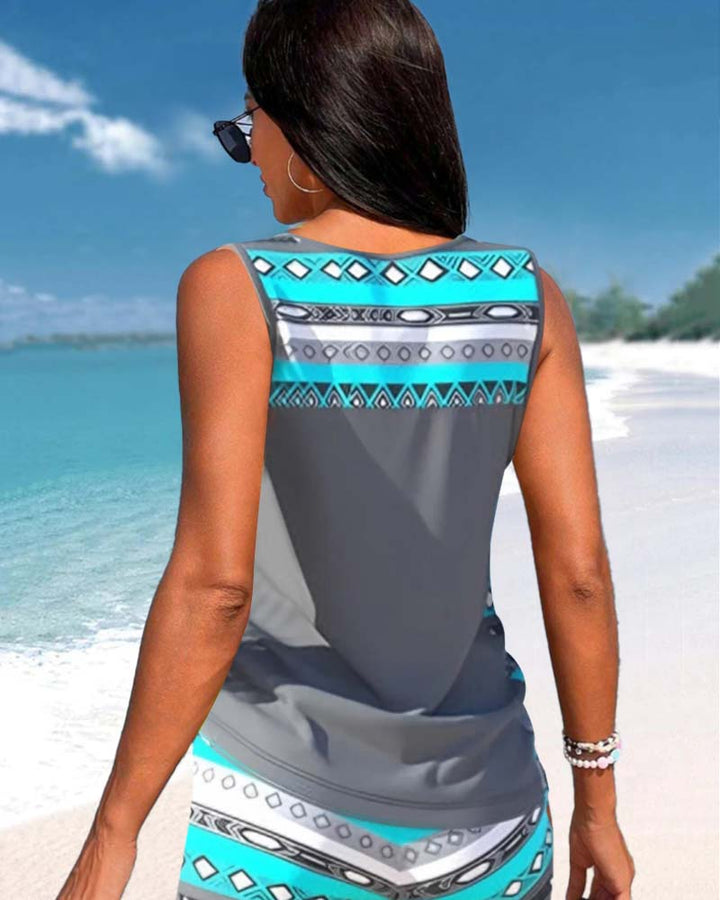 Evelyn - Breezy Tankini Shorts