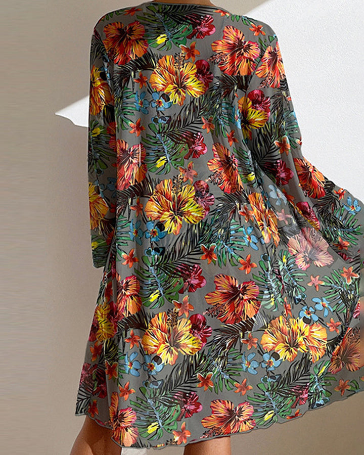 Gelinda - Elegant Floral Beach Set