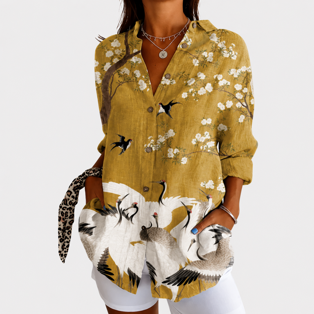 Loretta - Timeless Blossom Blouse