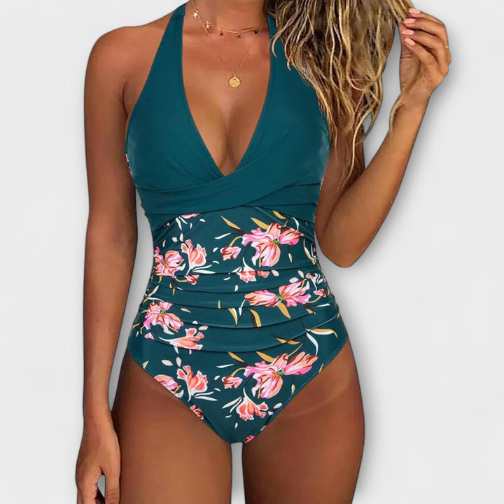 Judith - Stylish V-Neck Swimsuit
