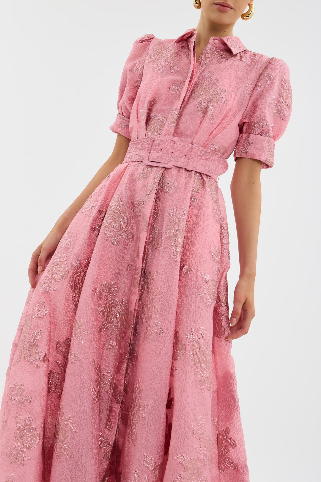Arlene - Elegant Belted Maxi Dress