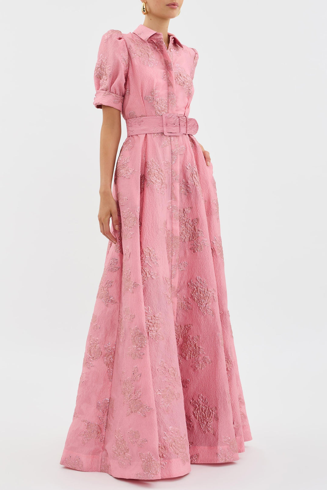 Arlene - Elegant Belted Maxi Dress