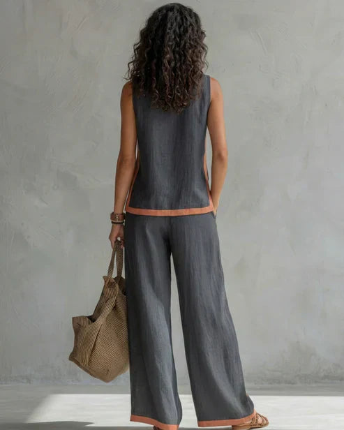 Virginia - Chic Wide-Leg Set