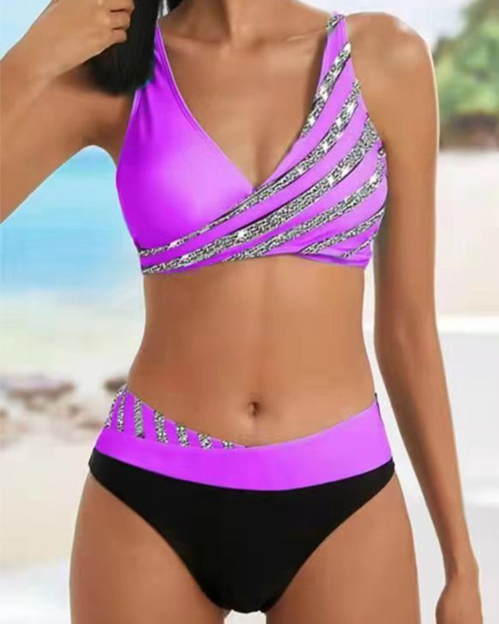 Mona - Flattering Wrap Bikini Set