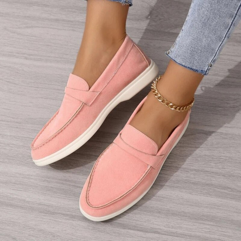 Ailin | Stylish Suede Women's Loafers