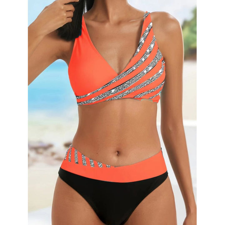 Eileen - Refined Stripe Bikini Set