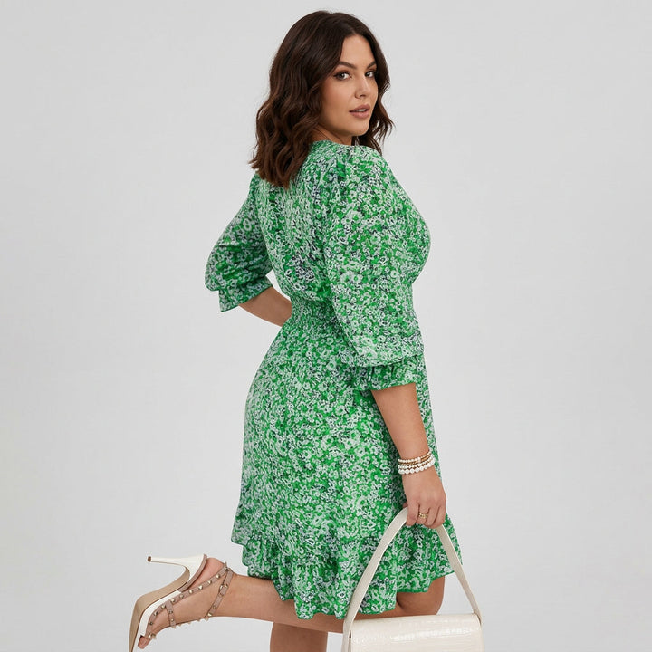 Beverly - Chic Floral Wrap Dress