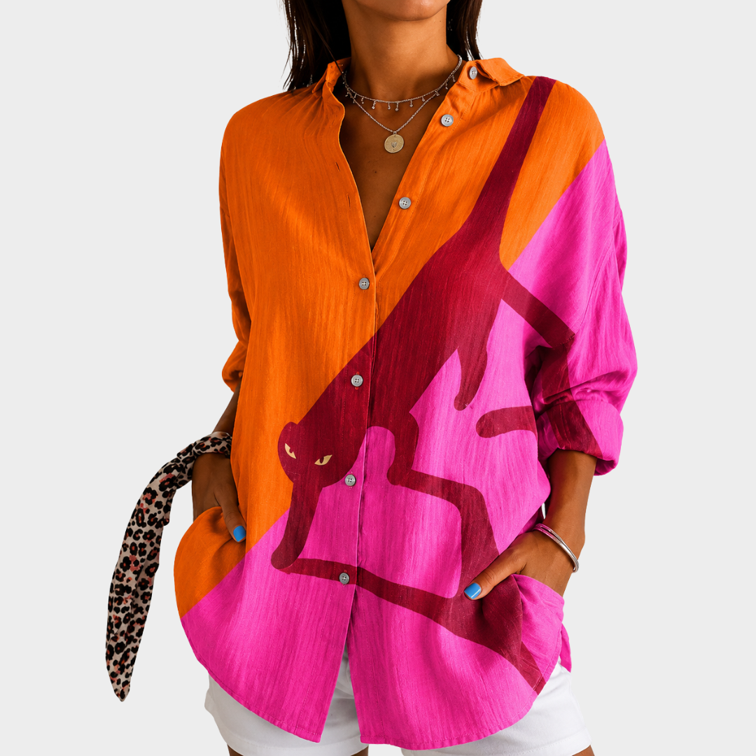 Frances - Contemporary Graphic Shirt