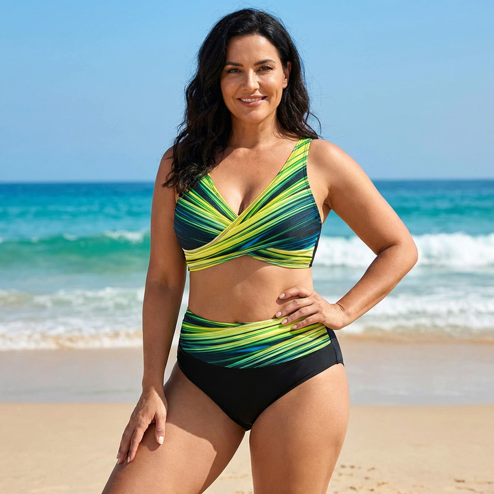 Wanda - High Waist Wrap Bikini