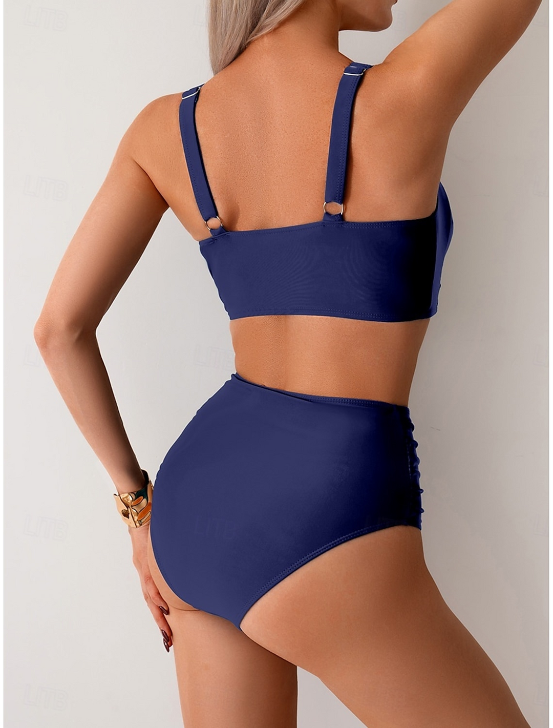 Kathleen - Ruched Fabric Bikini