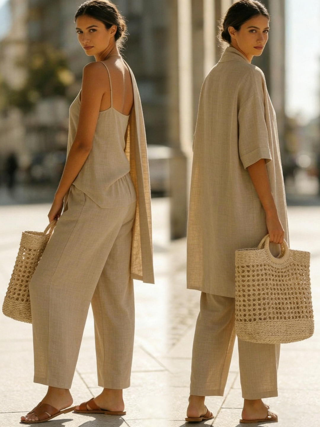 Lois - Relaxed Wide-Leg Set