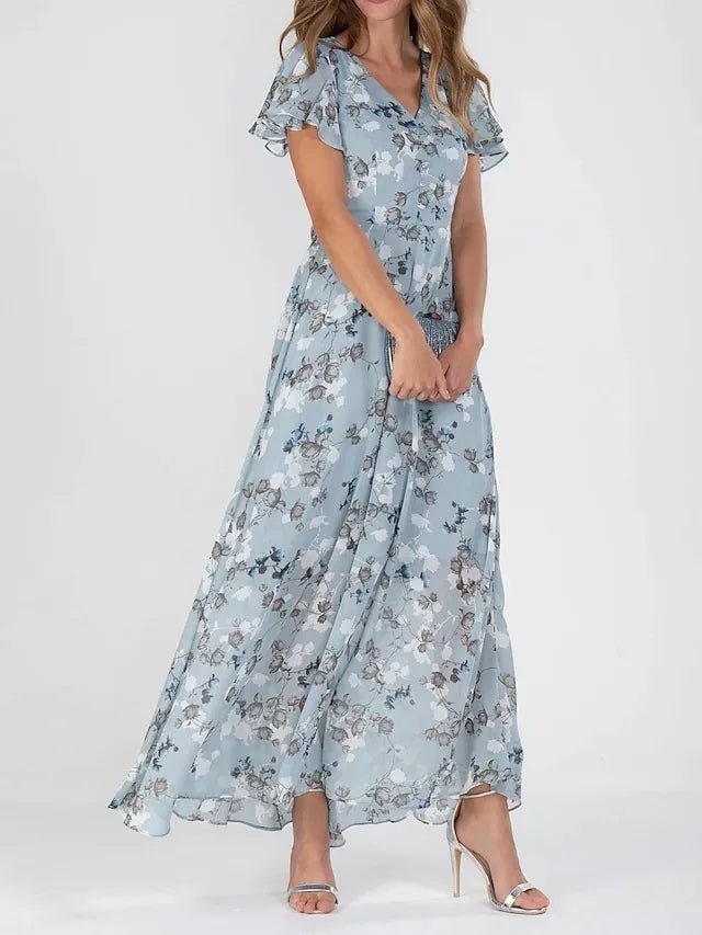 Gabriella - Floral Summer Maxi Dress