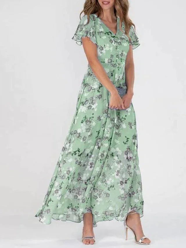 Gabriella - Floral Summer Maxi Dress