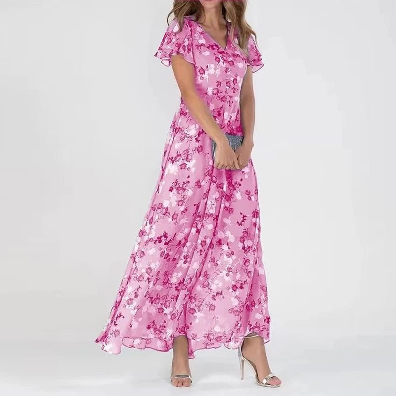 Gabriella - Floral Summer Maxi Dress